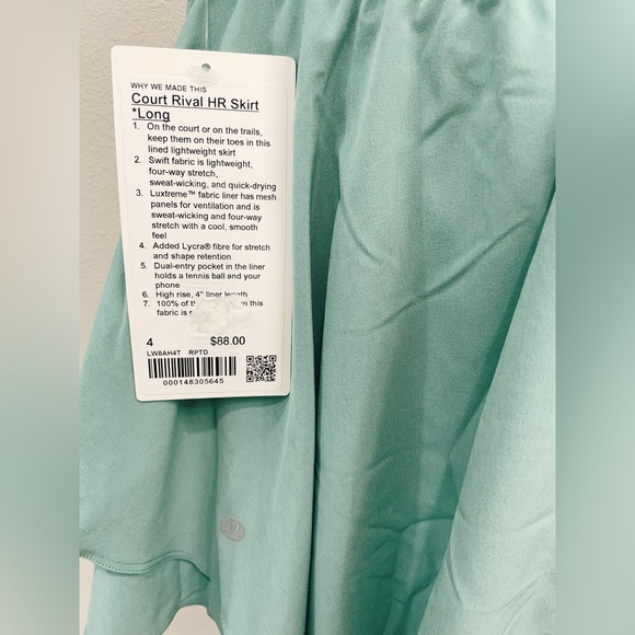 Lululemon Court Rival High Rise Skirt - Picture 8 of 12